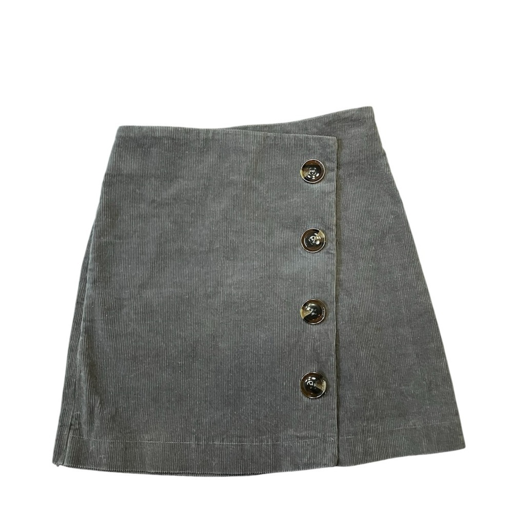 Altar'd State Grey Mini Skirt